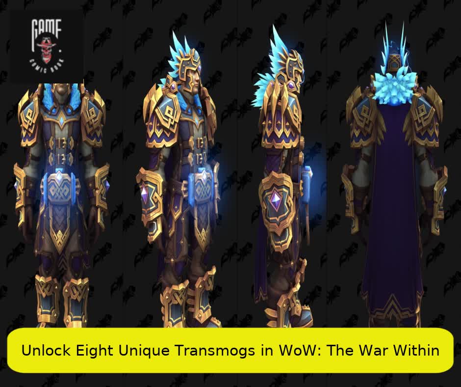 Unlock Eight Unique Transmogs in WoW: The War Within