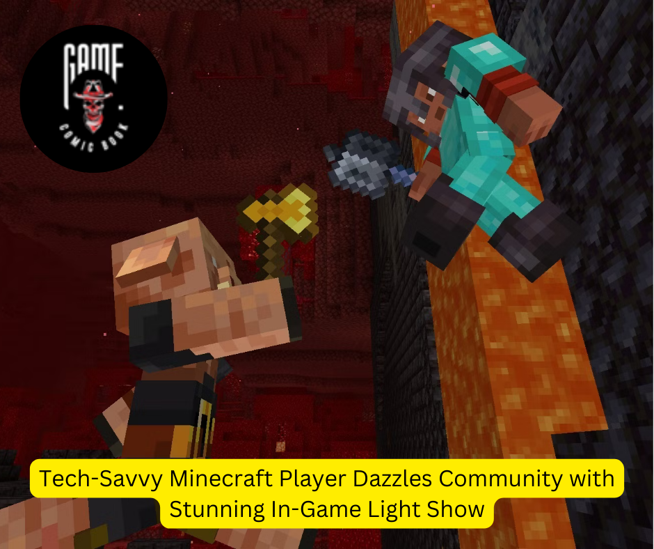 Tech-Savvy Minecraft Player Dazzles Community with Stunning In-Game Light Show