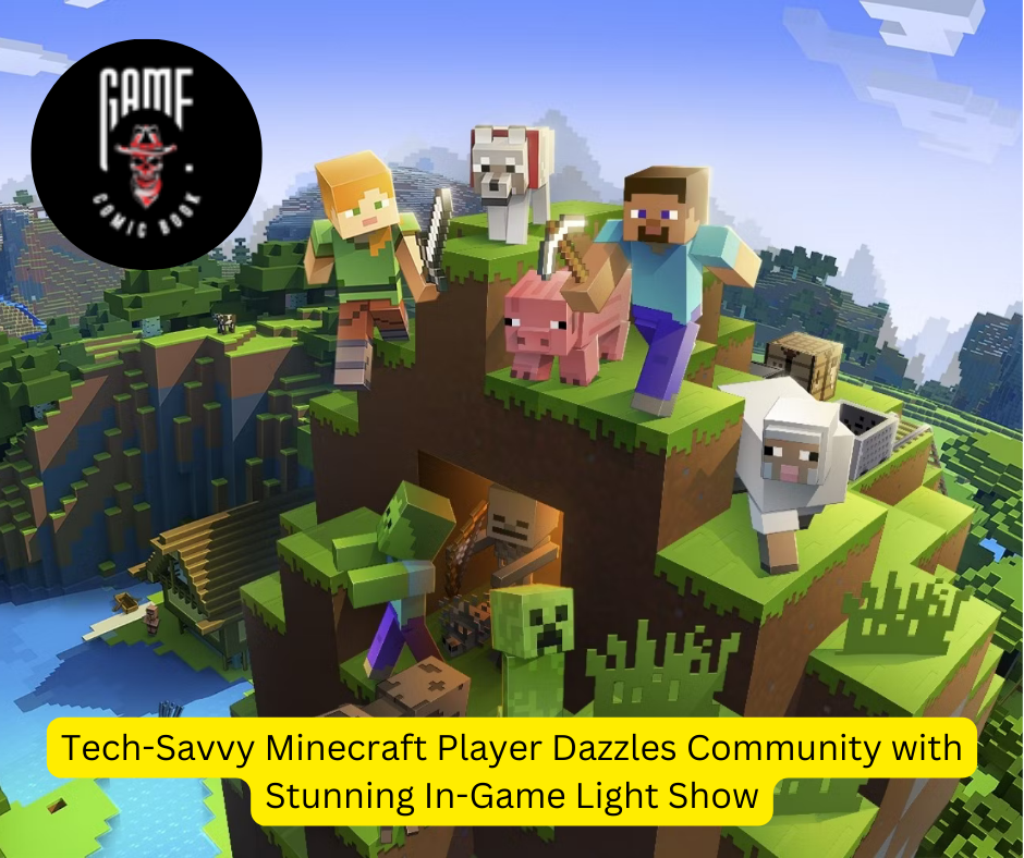 Tech-Savvy Minecraft Player Dazzles Community with Stunning In-Game Light Show