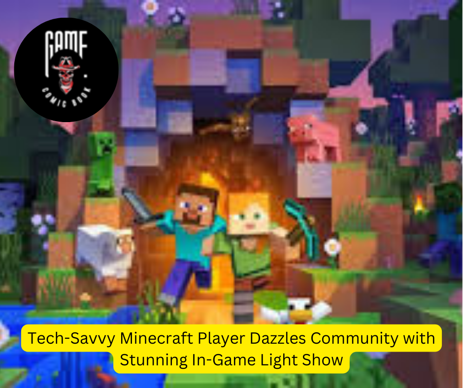 Tech-Savvy Minecraft Player Dazzles Community with Stunning In-Game Light Show