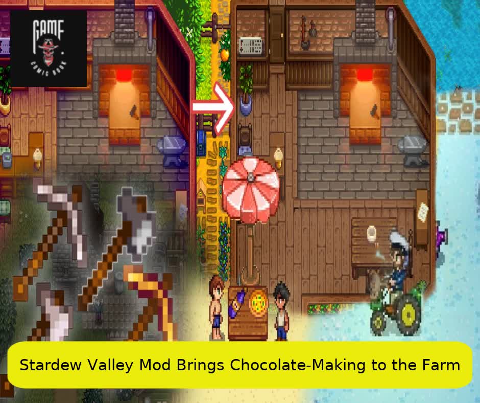 Stardew Valley Mod Brings Chocolate-Making to the Farm