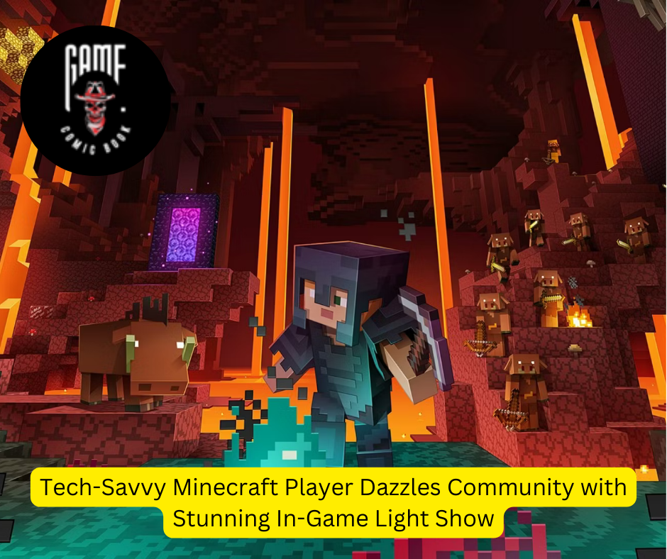 Tech-Savvy Minecraft Player Dazzles Community with Stunning In-Game Light Show