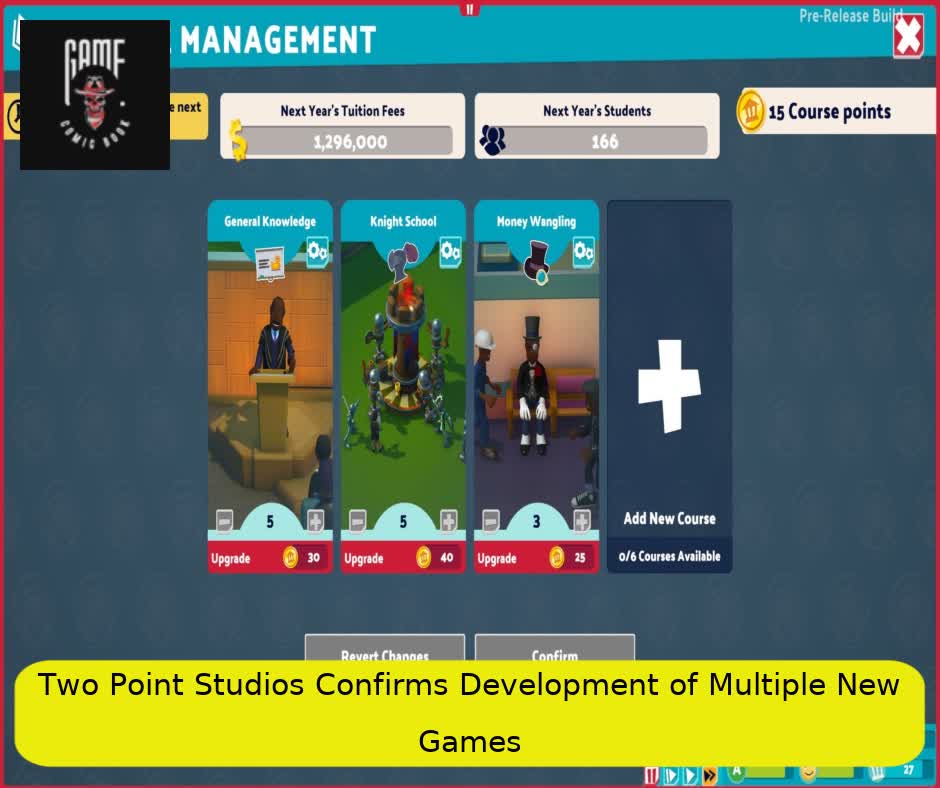 Two Point Studios Confirms Development of Multiple New Games