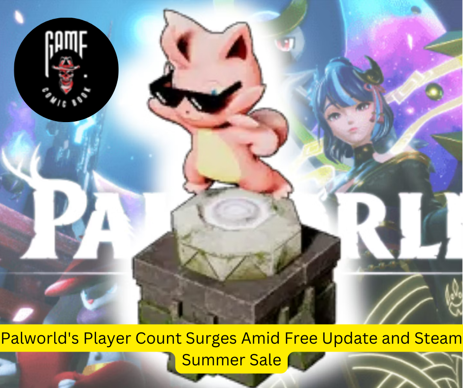 Palworld's Player Count Surges Amid Free Update and Steam Summer Sale