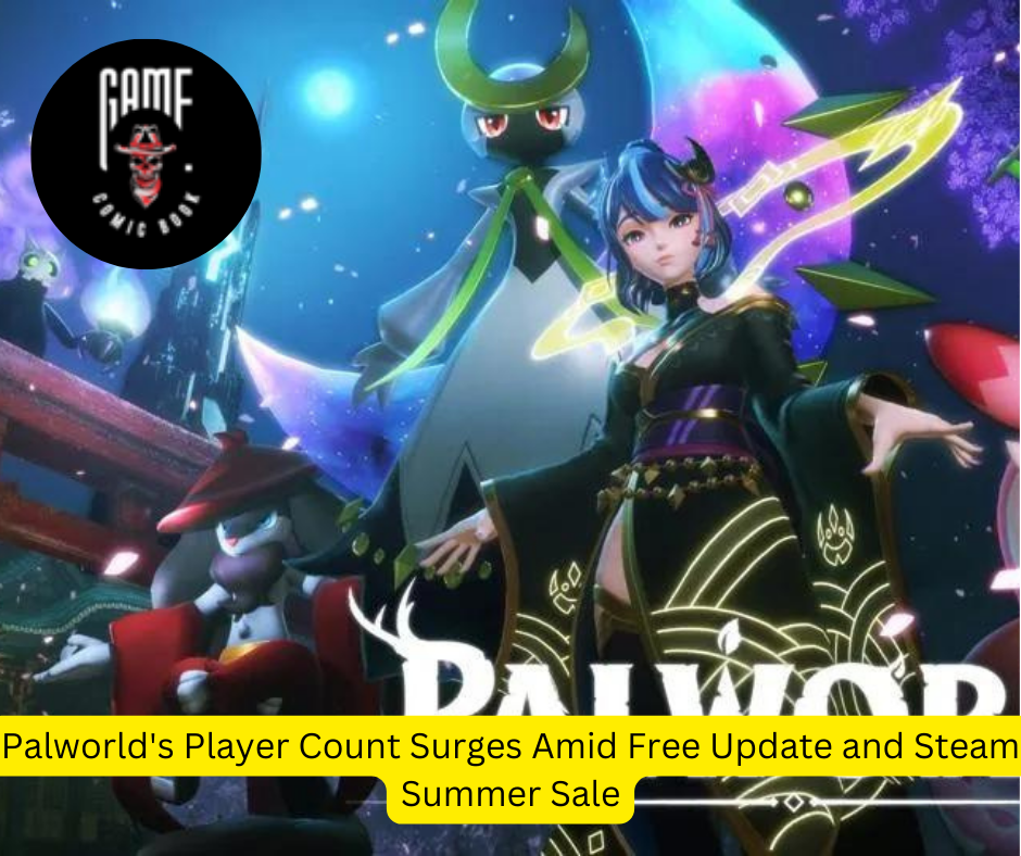 Palworld's Player Count Surges Amid Free Update and Steam Summer Sale