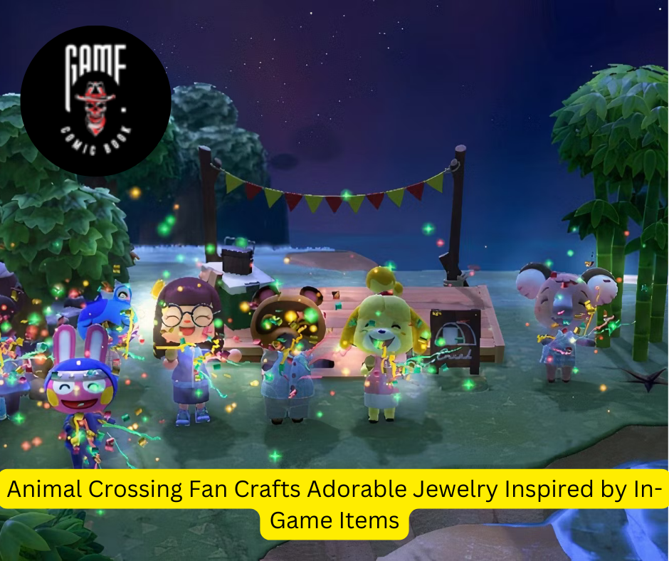 Animal Crossing Fan Crafts Adorable Jewelry Inspired by In-Game Items