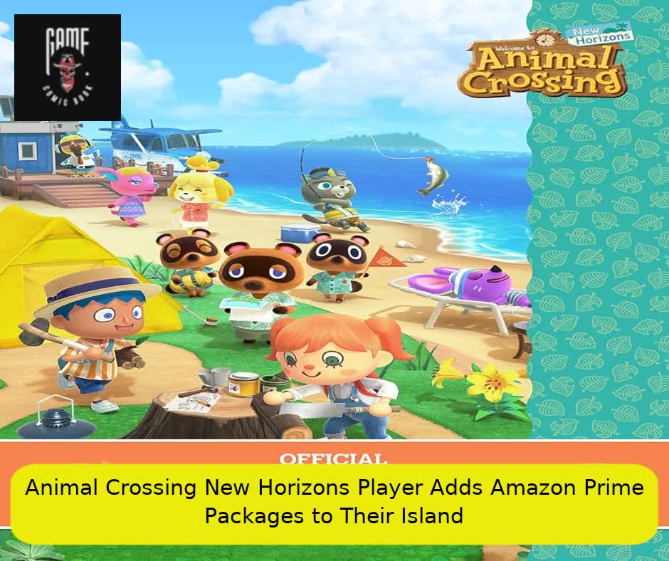 Animal Crossing New Horizons Player Adds Amazon Prime Packages to Their Island