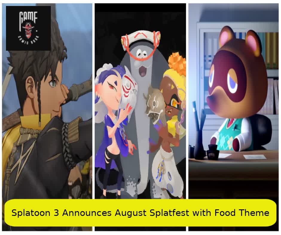 Splatoon 3 Announces August Splatfest with Food Theme