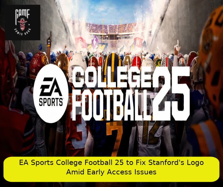 EA Sports College Football 25 to Fix Stanford's Logo Amid Early Access Issues