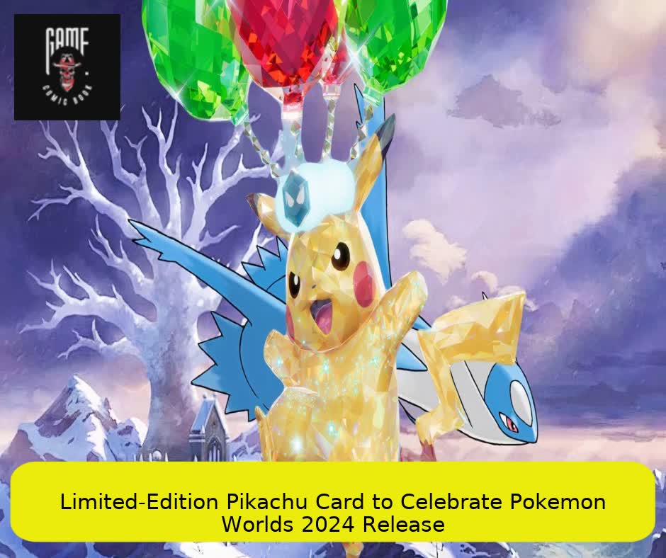 Limited-Edition Pikachu Card to Celebrate Pokemon Worlds 2024 Release