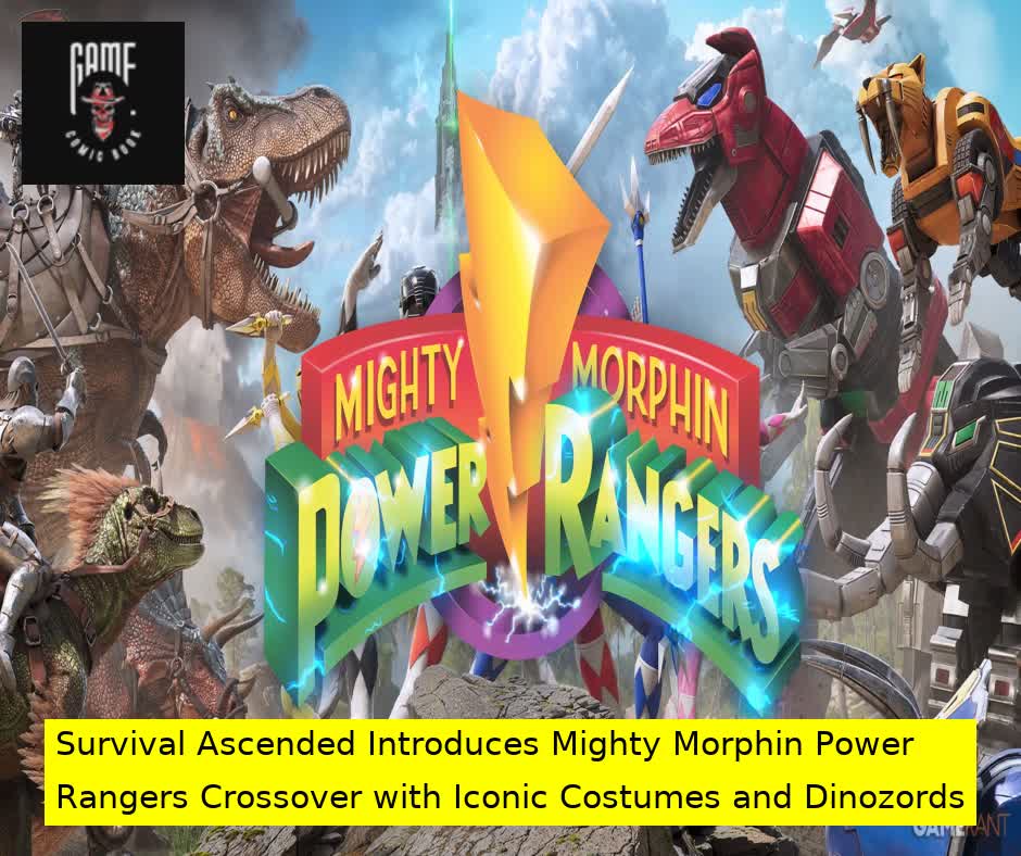 ARK: Survival Ascended Introduces Mighty Morphin Power Rangers Crossover with Iconic Costumes and Dinozords