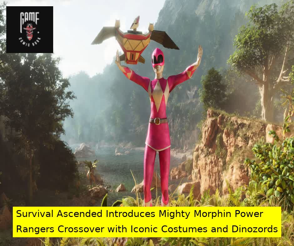 ARK: Survival Ascended Introduces Mighty Morphin Power Rangers Crossover with Iconic Costumes and Dinozords