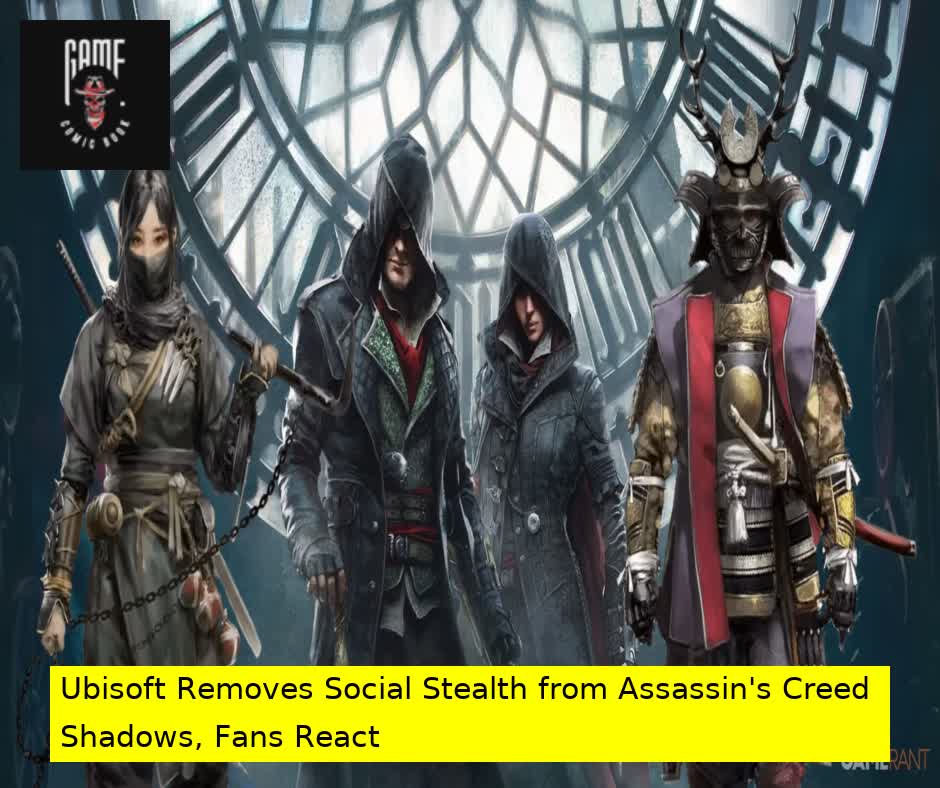 Ubisoft Removes Social Stealth from Assassin's Creed Shadows, Fans React