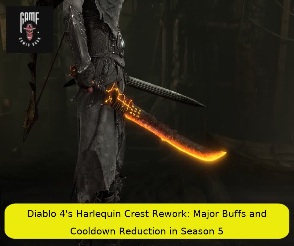 Diablo 4’s Harlequin Crest Rework: Major Buffs and Cooldown Reduction in Season 5