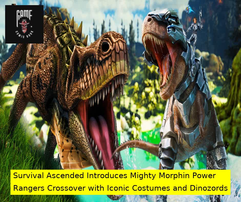 ARK: Survival Ascended Introduces Mighty Morphin Power Rangers Crossover with Iconic Costumes and Dinozords