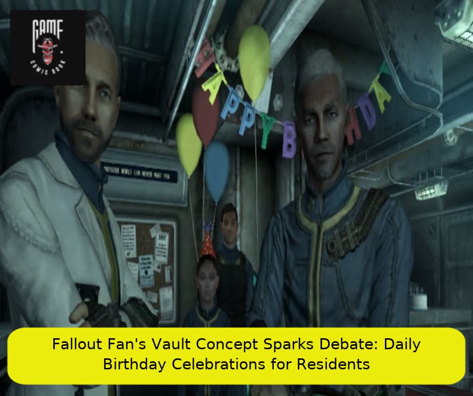 Fallout Fan's Vault Concept Sparks Debate: Daily Birthday Celebrations for Residents