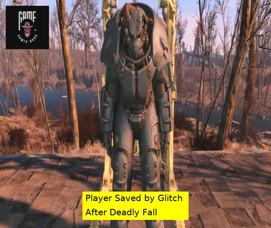 Miraculous Fallout 4 Survival: Player Saved by Glitch After Deadly Fall