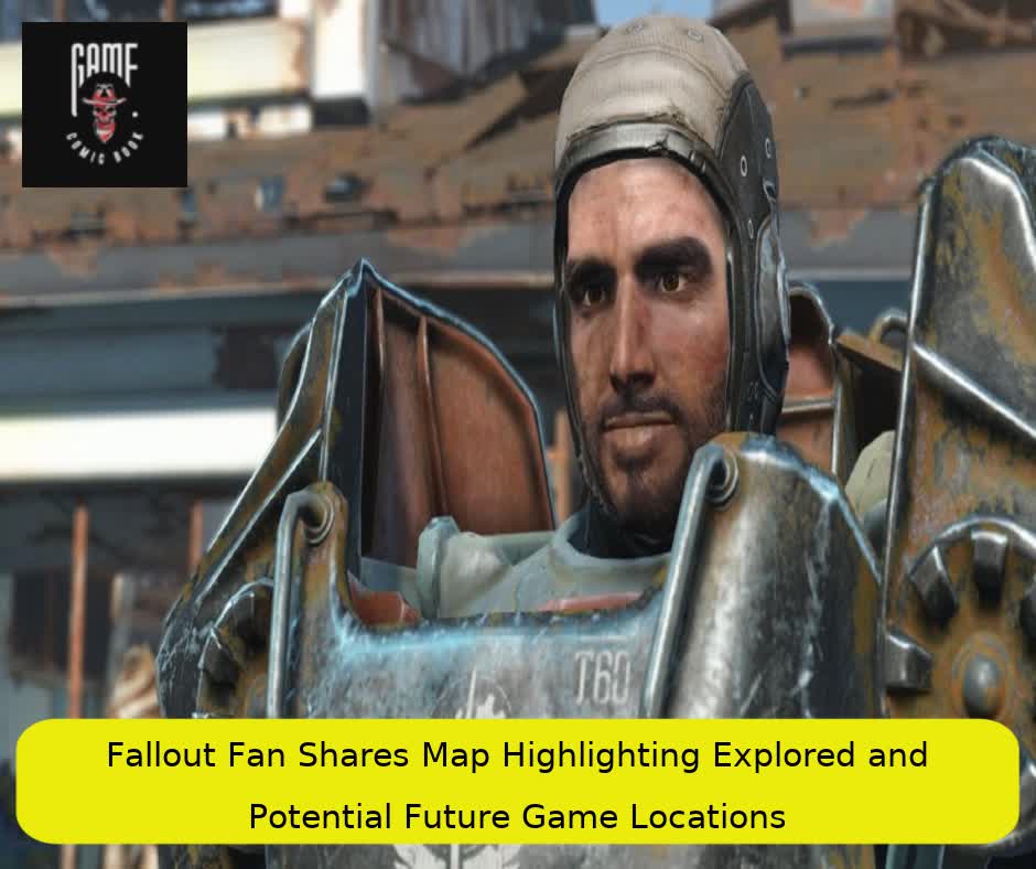 Fallout Fan Shares Map Highlighting Explored and Potential Future Game Locations