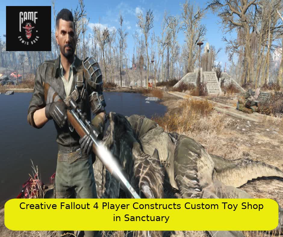 Creative Fallout 4 Player Constructs Custom Toy Shop in Sanctuary