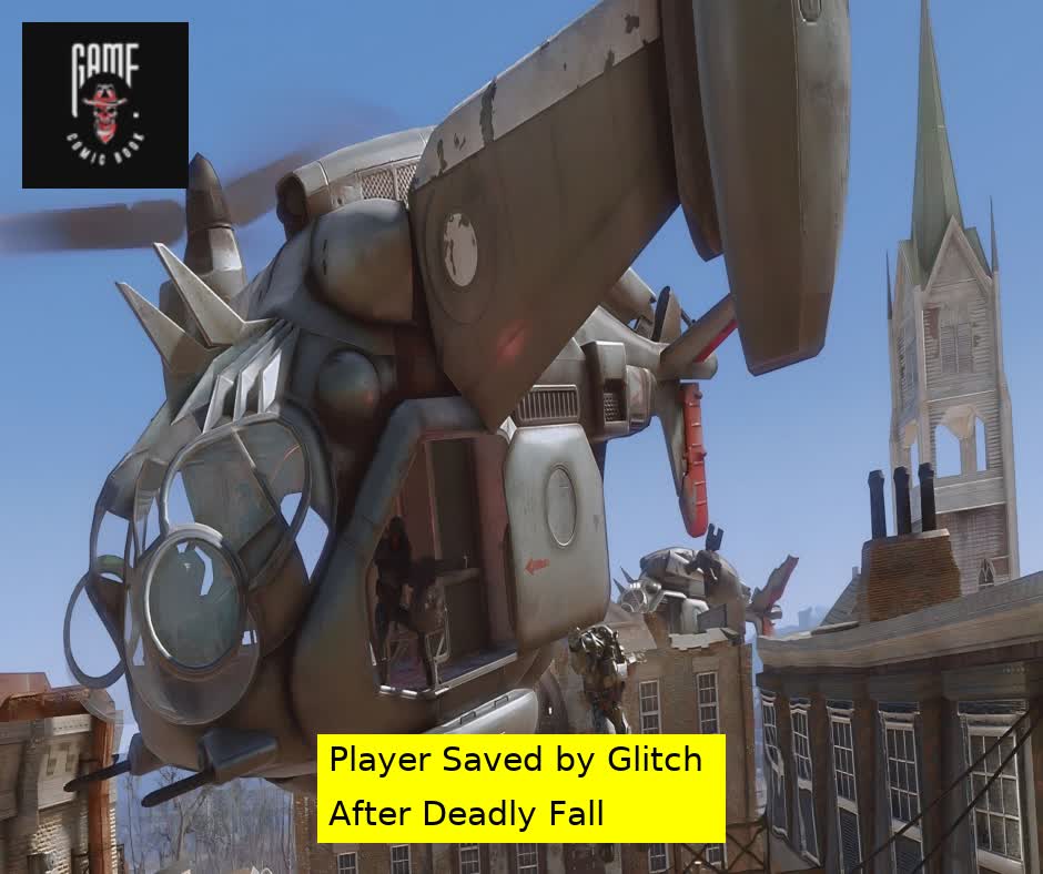 Miraculous Fallout 4 Survival: Player Saved by Glitch After Deadly Fall