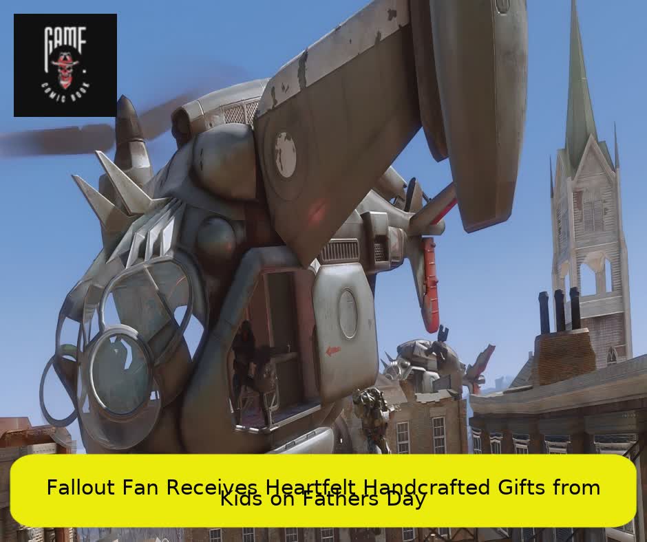 Fallout Fan Receives Heartfelt Handcrafted Gifts from Kids on Father’s Day