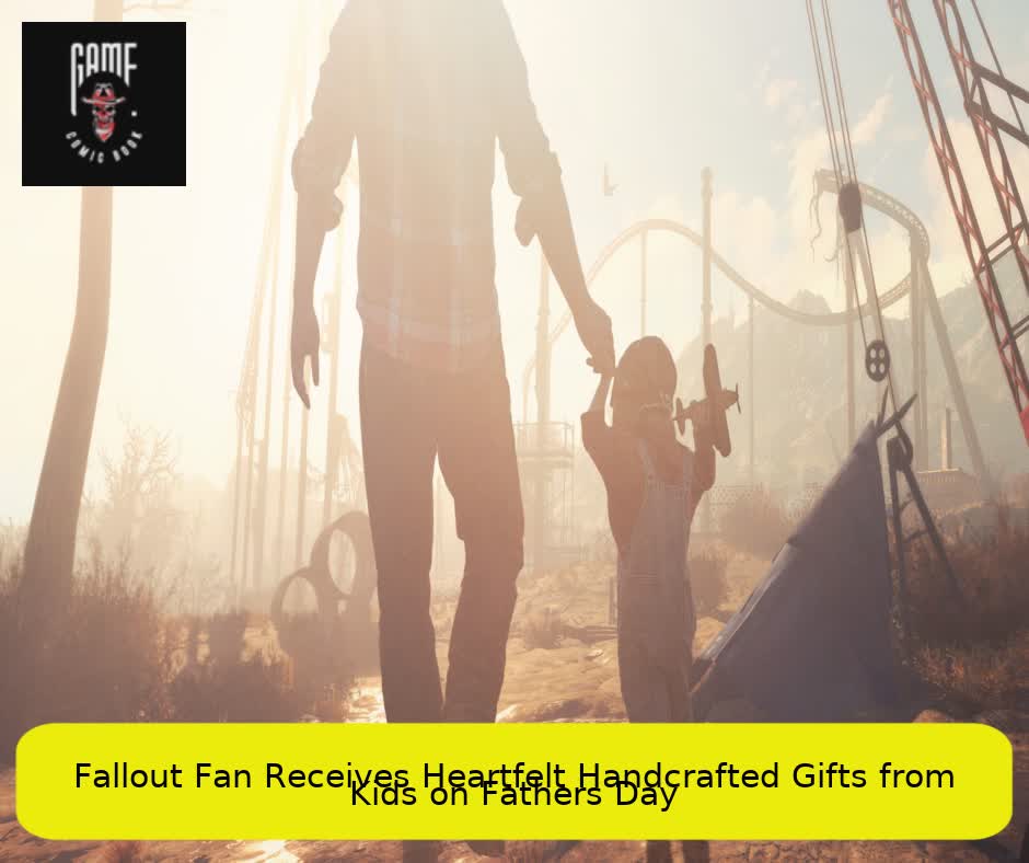 Fallout Fan Receives Heartfelt Handcrafted Gifts from Kids on Father’s Day