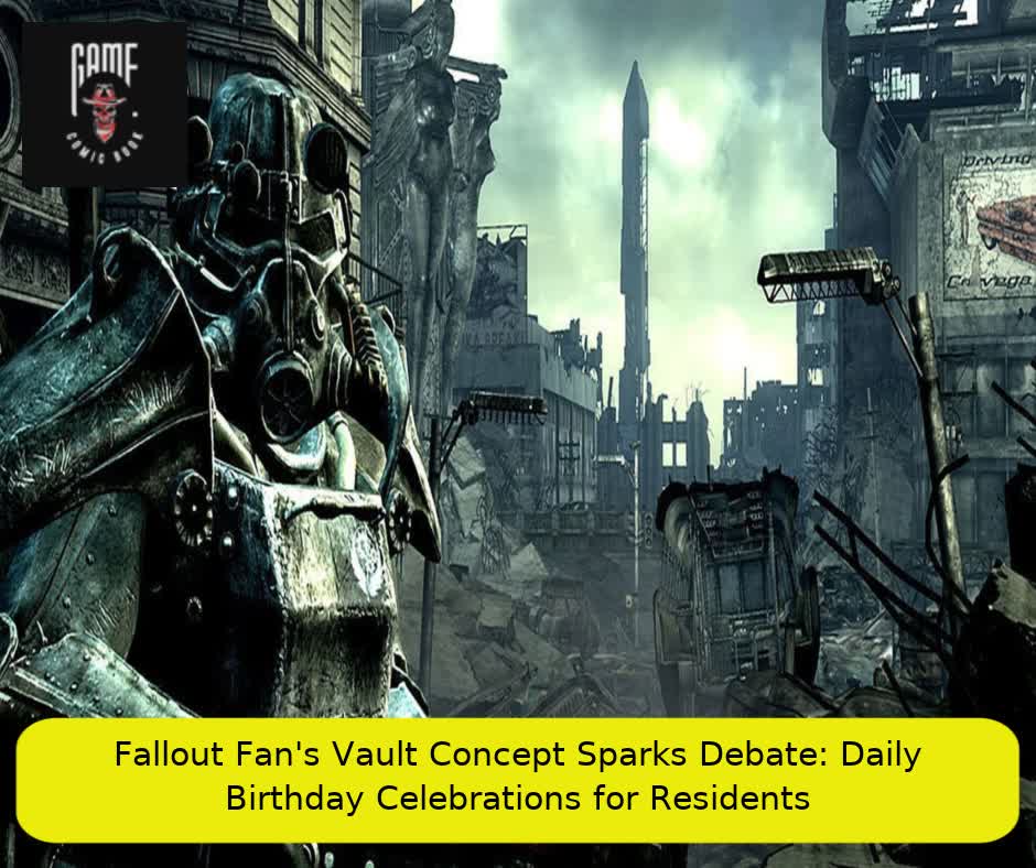 Fallout Fan’s Vault Concept Sparks Debate: Daily Birthday Celebrations for Residents