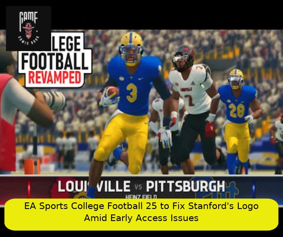 EA Sports College Football 25 to Fix Stanford's Logo Amid Early Access Issues