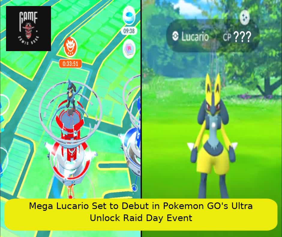 Mega Lucario Set to Debut in Pokemon GO's Ultra Unlock Raid Day Event