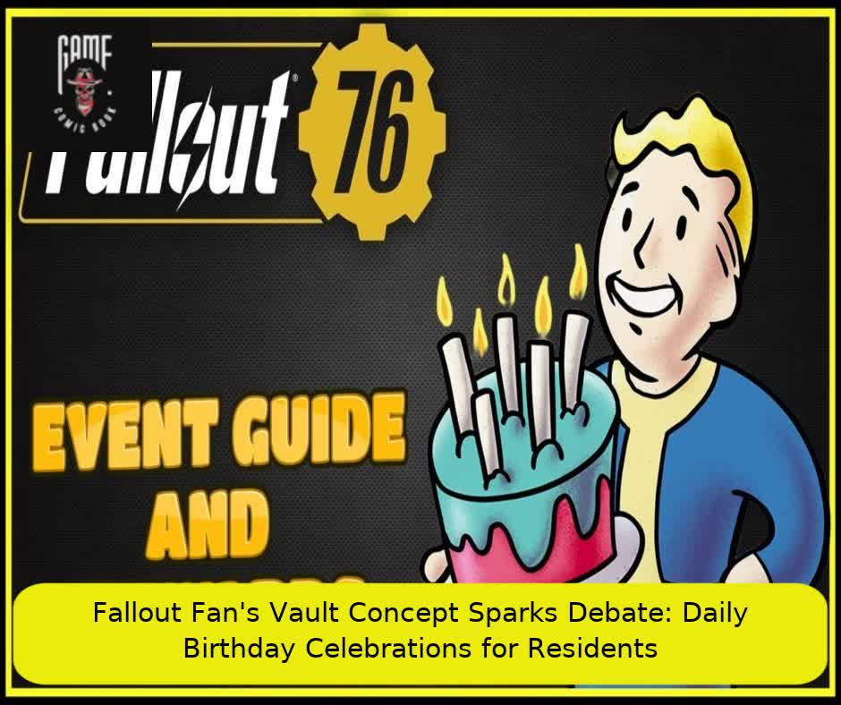 Fallout Fan's Vault Concept Sparks Debate: Daily Birthday Celebrations for Residents