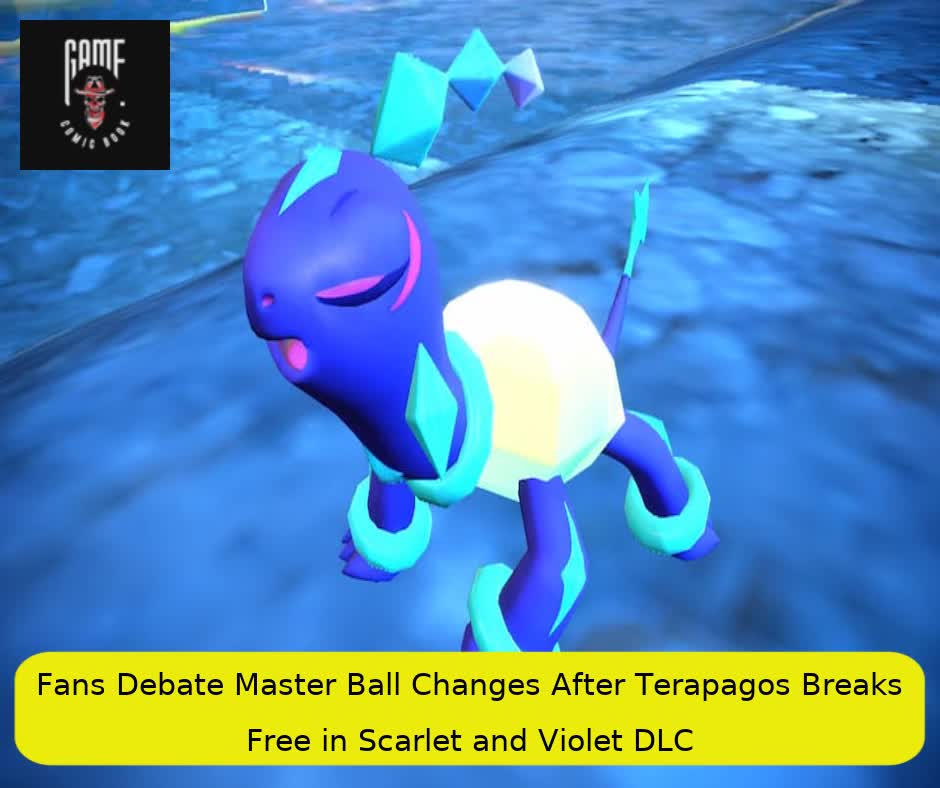 Fans Debate Master Ball Changes After Terapagos Breaks Free in Scarlet and Violet DLC