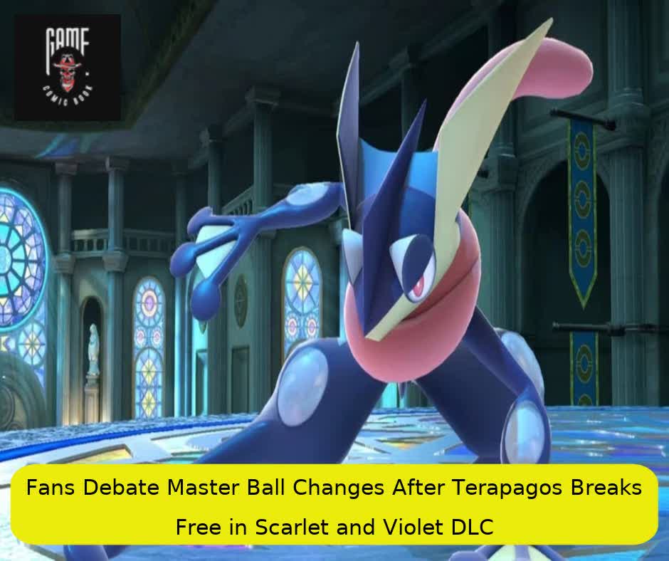 Fans Debate Master Ball Changes After Terapagos Breaks Free in Scarlet and Violet DLC