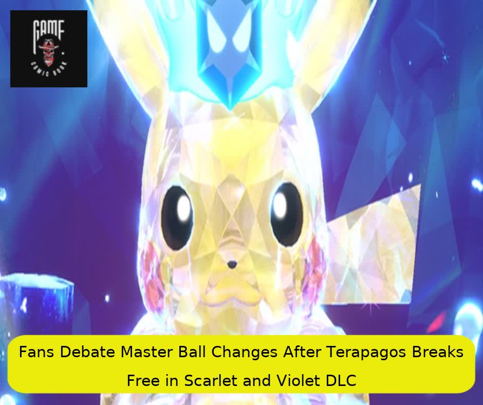 Fans Debate Master Ball Changes After Terapagos Breaks Free in Scarlet and Violet DLC