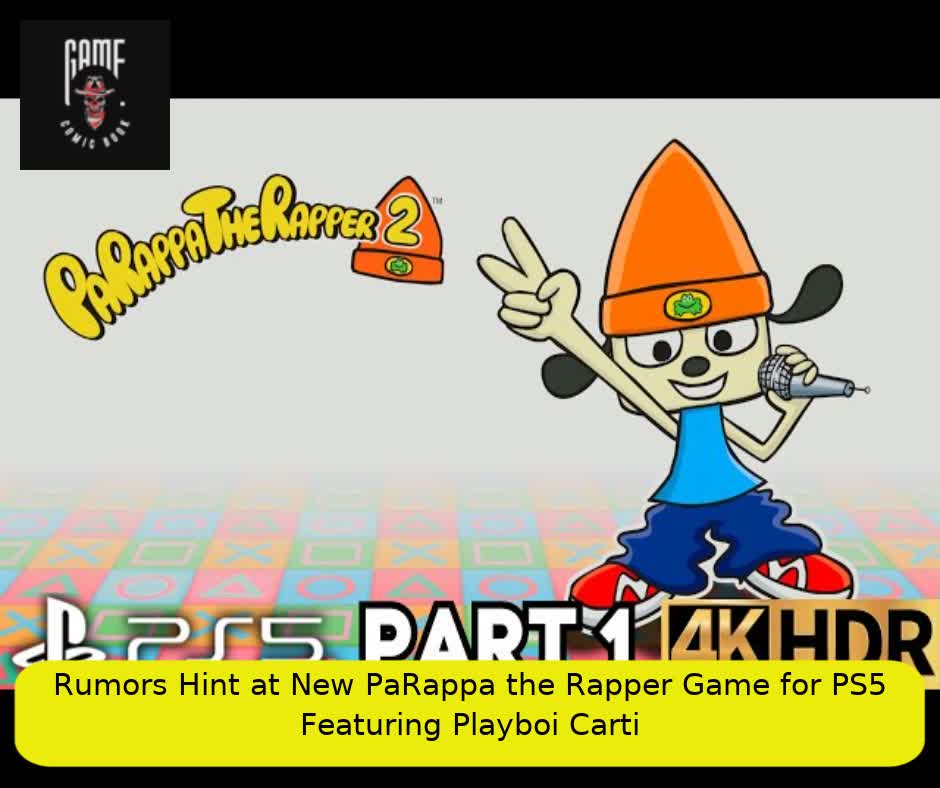 Rumors Hint at New PaRappa the Rapper Game for PS5 Featuring Playboi Carti