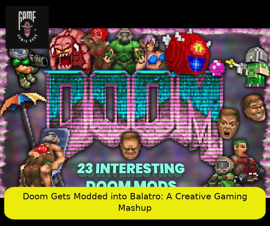 Doom Gets Modded into Balatro: A Creative Gaming Mashup