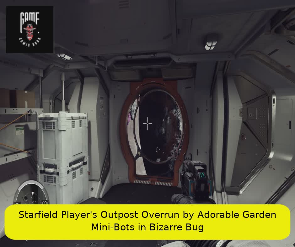 Starfield Player's Outpost Overrun by Adorable Garden Mini-Bots in Bizarre Bug