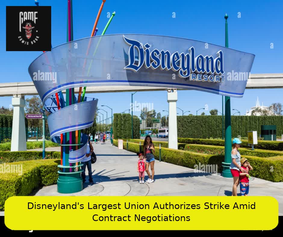 Disneyland's Largest Union Authorizes Strike Amid Contract Negotiations