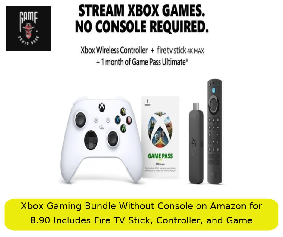 Xbox Gaming Bundle Without Console on Amazon for $78.90 Includes Fire TV Stick, Controller, and Game Pass