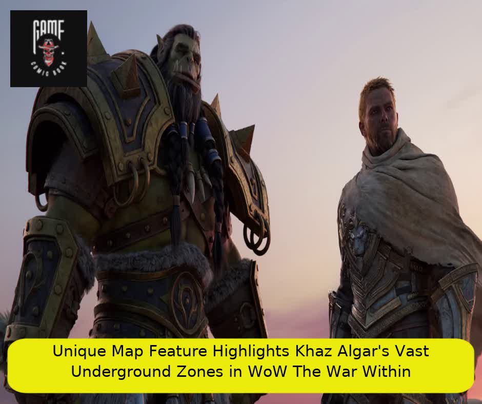 Unique Map Feature Highlights Khaz Algar's Vast Underground Zones in WoW The War Within