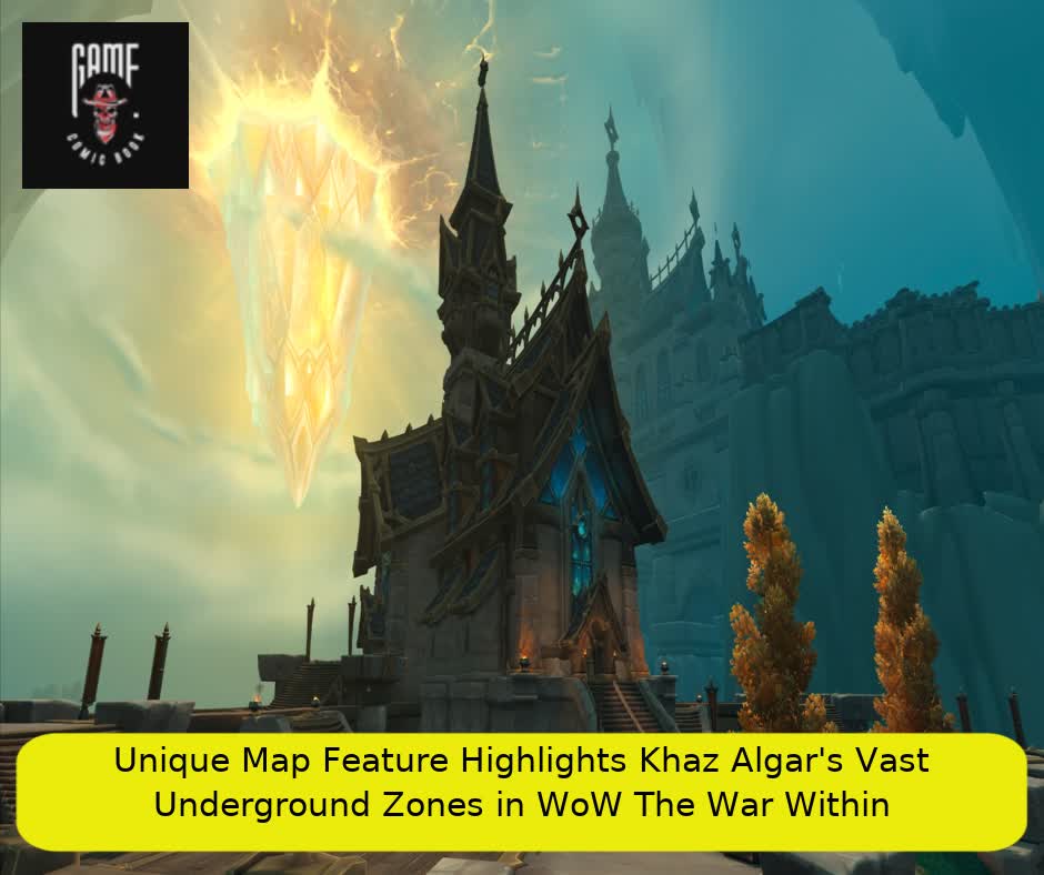 Unique Map Feature Highlights Khaz Algar's Vast Underground Zones in WoW The War Within