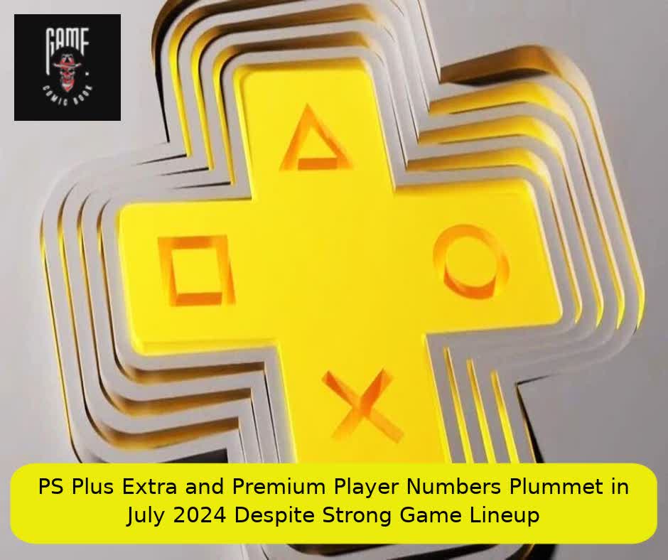 PS Plus Extra and Premium Player Numbers Plummet in July 2024 Despite Strong Game Lineup