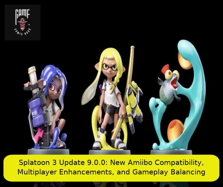 Splatoon 3 Update 9.0.0: New Amiibo Compatibility, Multiplayer Enhancements, and Gameplay Balancing