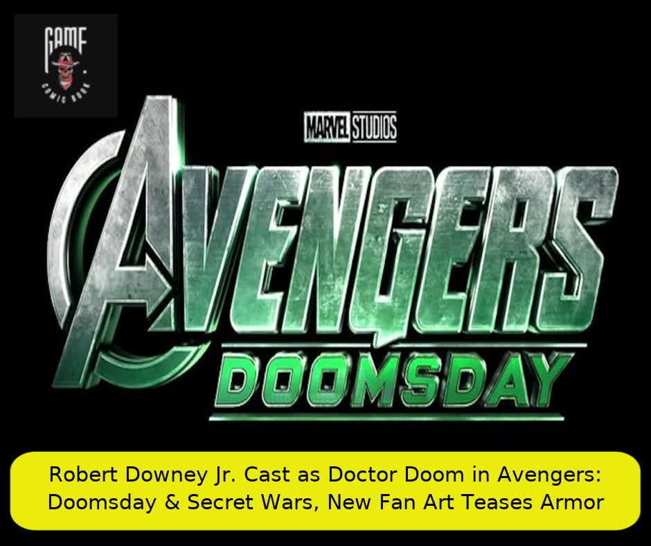 Robert Downey Jr. Cast as Doctor Doom in Avengers: Doomsday & Secret Wars, New Fan Art Teases Armor Design