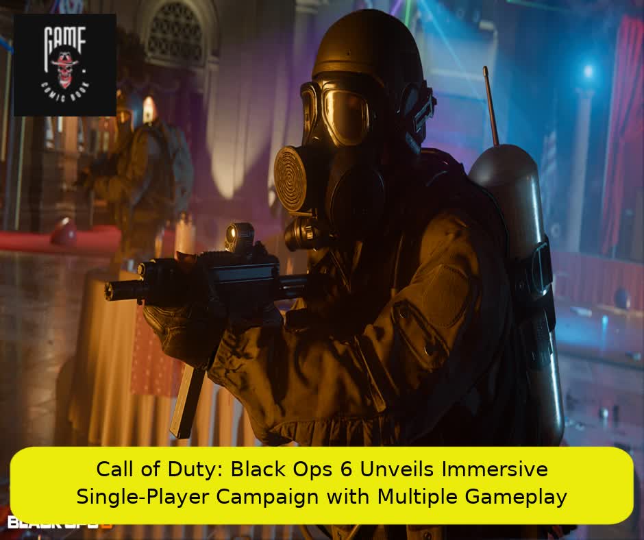 Call of Duty: Black Ops 6 Unveils Immersive Single-Player Campaign with Multiple Gameplay Approaches