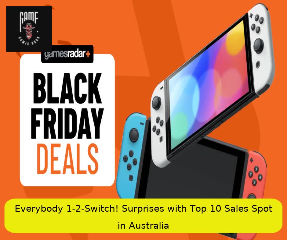 Everybody 1-2-Switch! Surprises with Top 10 Sales Spot in Australia