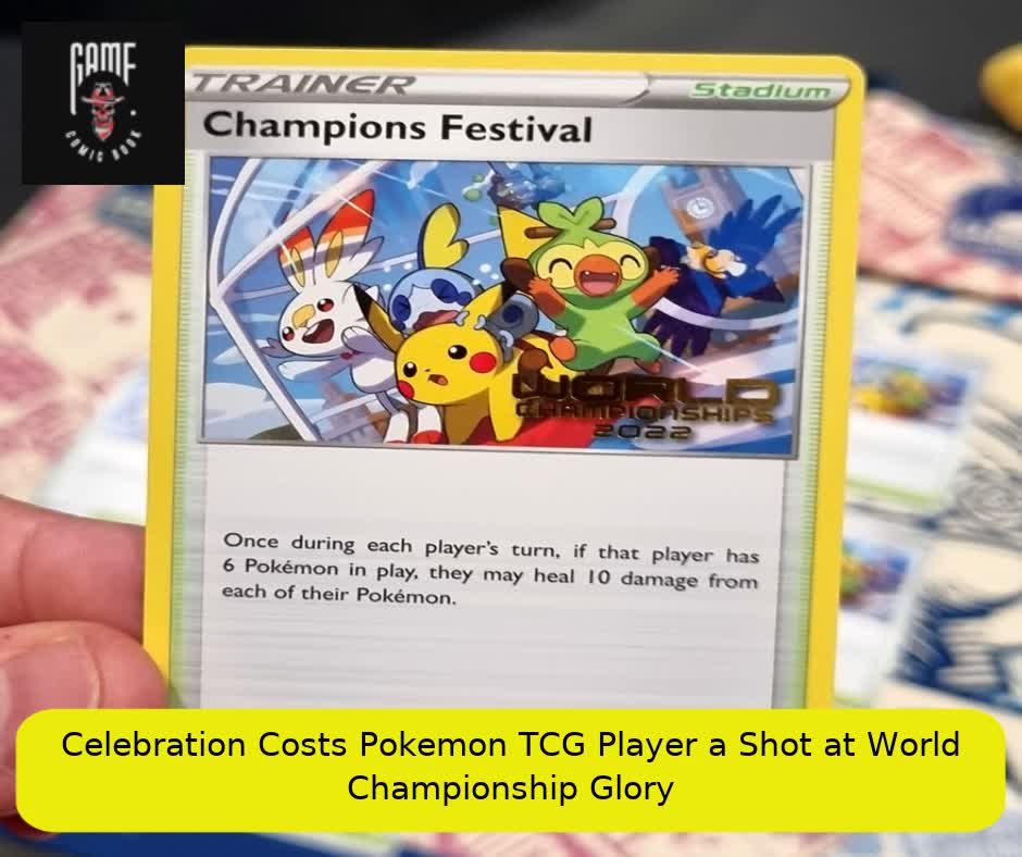 Celebration Costs Pokemon TCG Player a Shot at World Championship Glory