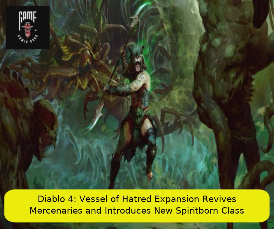 Diablo 4: Vessel of Hatred Expansion Revives Mercenaries and Introduces New Spiritborn Class