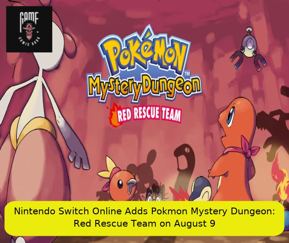 Nintendo Switch Online Adds Pokémon Mystery Dungeon: Red Rescue Team on August 9