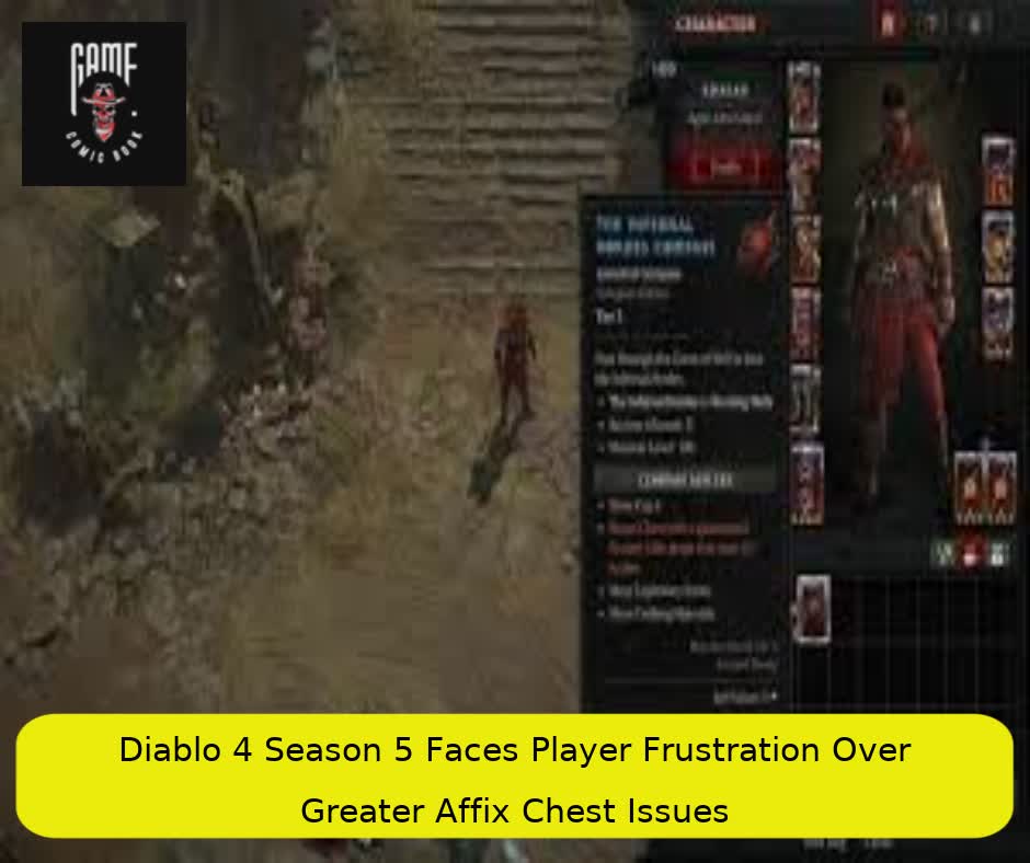 Diablo 4 Season 5 Faces Player Frustration Over Greater Affix Chest Issues