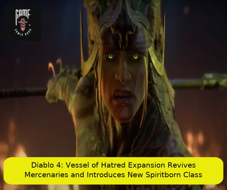 Diablo 4: Vessel of Hatred Expansion Revives Mercenaries and Introduces New Spiritborn Class